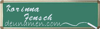 Korinna Fensch Visitenkarte